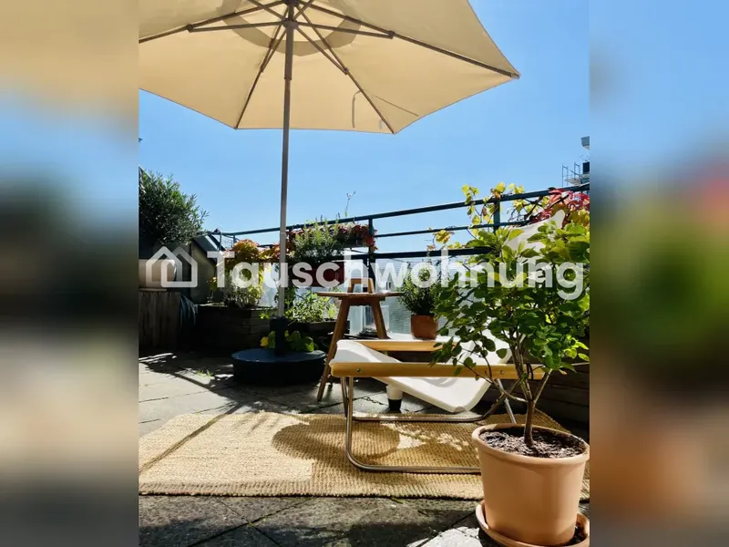 Tauschwohnung: DG Traum 5 Zimmer mit Dachterrasse am Bayerischen Platz — photo 1